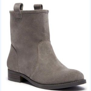 Sole Society Suede Ankle Boot Natasha Pull On